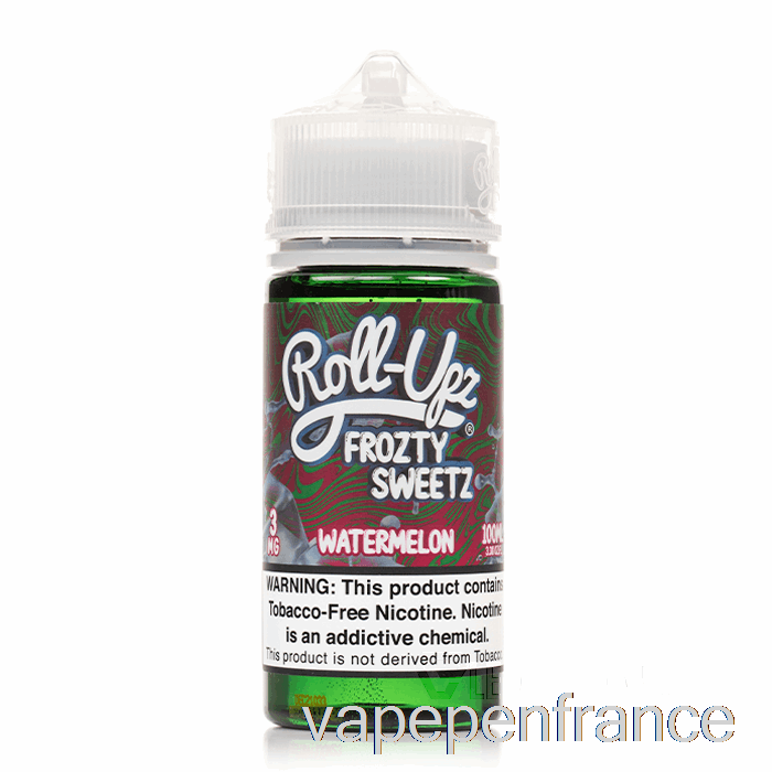 Glace Punch Pastèque - Jus Roll-upz - 100 Ml 3 Mg Stylo Vape